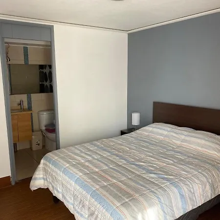 Centrico Cerca De Todo Pasos Metro U De Chile Apartment Santiago Exterior photo